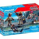 PLAYMOBIL City Action - Equipe des forces spéciales avec bandit, Jouets de construction 71146