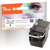Peach Cartouche d'encre noir XL, compatible avec Brother LC-3219XLBK compatible avec Brother LC-3219XLBK, Rendement élevé (XL), Noir, Encre à pigments, 62 ml, 1 pièce(s), Paquet unique