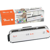 Peach PB200-70 relieuse thermique 60 s 300 feuilles Blanc Blanc/Orange, 300 feuilles, Blanc, 60 s, 1,5 cm, 180 s, 80 g/m²