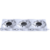 Phanteks PH-F120M25_G2_DWT01_3P, Ventilateur de boîtier Blanc