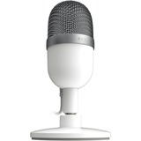 Razer Seiren Mini Blanc Microphone de table Blanc/Argent, Microphone de table, 110 dB, 20 - 20000 Hz, 1%, 16 bit, 48 kHz