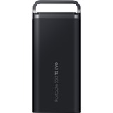 Samsung T5 EVO Portable 2 To SSD externe Noir/Argent, MU-PH2T0S/EU, USB-C 3.2 (5 Gbit/s)