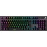 Sharkoon SKILLER SGK20, clavier gaming Noir, Layout DE, Huano Red