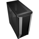 Sharkoon TG7M RGB, Moyenne tour Noir, 2x USB-A 3.2 (5 Gbit/s), USB-C 3.2 (10 Gbit/s), 2x Audio, Window-kit