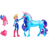Spin Master Coffret Licorne Et Poupee River Et Isabel Unicorn Academy, Figurine Coffret Licorne Et Poupee River Et Isabel Unicorn Academy, Poupée mannequin, Femelle, 4 an(s), Fille, 115 mm, 180 g