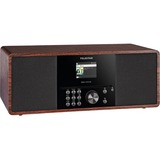 TELESTAR Radio-réveil Bois/Noir