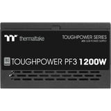 Thermaltake Toughpower PF3 alimentation modulaire 1200 watt Noir, 5x PCIe