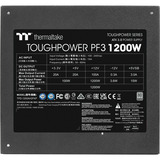 Thermaltake Toughpower PF3 alimentation modulaire 1200 watt Noir, 5x PCIe