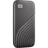 WD My Passport 1000 Go Gris SSD externe Gris, 1000 Go, USB Type-C, 3.2 Gen 2 (3.1 Gen 2), 1050 Mo/s, Protection par mot de passe, Gris