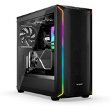 be quiet! SHADOW BASE 800 DX boîtier midi tower Noir | 2x USB-A | 1x USB-C | RGB | Window