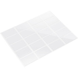 fischer GOW Fischer bandes de montage, 20 pièces, Ruban adhésif Blanc