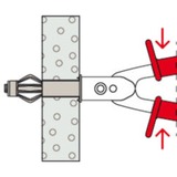 fischer Pince professionnelle HM Z 1 Rouge/Noir