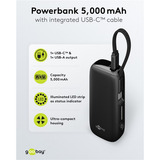 goobay 76250, Powerbank Noir
