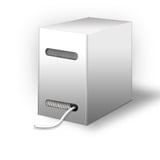 goobay Câble réseau Cat.6a, U/UTP Bleu