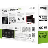 ASUS GeForce RTX 5070 Ti TUF BTF OC WHITE Edition, Carte graphique 