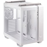 ASUS TUF Gaming GT502 PLUS Midi Tower Blanc, boîtier pc Blanc | 2x USB-A | 1x USB-C | RGB | Verre Trempé