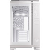 ASUS TUF Gaming GT502 PLUS Midi Tower Blanc, boîtier pc Blanc | 2x USB-A | 1x USB-C | RGB | Verre Trempé