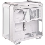 ASUS TUF Gaming GT502 PLUS Midi Tower Blanc, boîtier pc Blanc | 2x USB-A | 1x USB-C | RGB | Verre Trempé