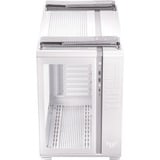 ASUS TUF Gaming GT502 PLUS Midi Tower Blanc, boîtier pc Blanc | 2x USB-A | 1x USB-C | RGB | Verre Trempé