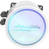 Alpenföhn Gletscherwasser 360 Processeur Refroidisseur de liquide tout-en-un Blanc, Watercooling Blanc, Refroidisseur de liquide tout-en-un, 132,4 m³/h, Blanc