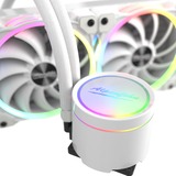 Alpenföhn Gletscherwasser 360 Processeur Refroidisseur de liquide tout-en-un Blanc, Watercooling Blanc, Refroidisseur de liquide tout-en-un, 132,4 m³/h, Blanc