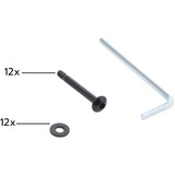 Alphacool NexXxoS HPE-45 Full Copper 80mm Triple, Radiateur Noir