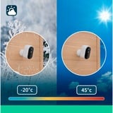 Arlo Essential 2K caméra extérieure, Caméra de surveillance Blanc/Noir