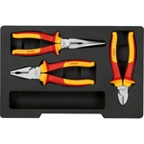 Bosch 1600A02NG0, Set de pinces Rouge/Jaune