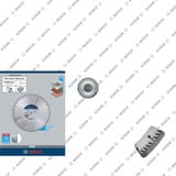 Bosch Disques à tronçonner diamantés Standard for Universal, Disque de coupe 
