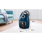 Bosch Serie 8 BGL8XPERF Aspirateur 5 L Aspirateur réservoir cylindrique Sec 700 W Sac à poussière Bleu, 700 W, Aspirateur réservoir cylindrique, Sec, Sac à poussière, 5 L, Filtre allergène
