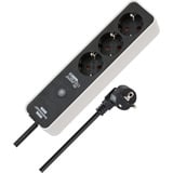 Brennenstuhl Multiprise Connect Ecolor WLAN 3 prises Blanc/Noir