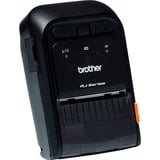 Brother RJ-2055WB Imprimante mobile de reçus, Imprimante à reçu Noir, 203 x 203 DPI, 16 Mo, Bluetooth, 492 g, Noir