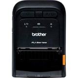 Brother RJ-2055WB Imprimante mobile de reçus, Imprimante à reçu Noir, 203 x 203 DPI, 16 Mo, Bluetooth, 492 g, Noir