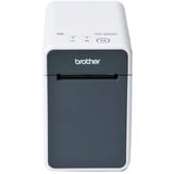Brother TD-2020A Imprimante d'étiquettes industrielle de bureau Blanc/gris, Thermique directe, 203 x 203 DPI, 152,4 mm/sec, Avec fil, Blanc