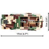 COBI Sd.Kfz. 251/9 Stummel, Jouets de construction 
