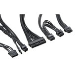 Cooler Master MWE 750 V3 Black alimentation 750 watt Noir, 1x 12V-2x6, 4x PCIe
