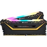 Corsair 16 Go DDR4-3200 Kit TUF Gaming Edition, Mémoire vive Noir, CMW16GX4M2C3200C16-TUF, Vengeance RGB PRO, XMP