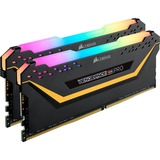 Corsair 16 Go DDR4-3200 Kit TUF Gaming Edition, Mémoire vive Noir, CMW16GX4M2C3200C16-TUF, Vengeance RGB PRO, XMP