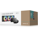 DeepCool LT360 VISION ARGB, Watercooling Noir