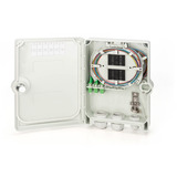 Digitus Boîtier de connexion FTTH/FTTB - équipé, OS2 12 fibres, Boîte de raccordement Gris