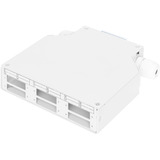 Digitus Distribution LWL pour rail DIN, Panneau de brassage Gris clair