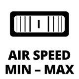 EINHELL Aspirateur/souffleur de feuilles sans fil VENTURRO 18/210 Rouge/Noir