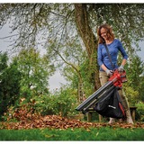 EINHELL Aspirateur/souffleur de feuilles sans fil VENTURRO 18/210 Rouge/Noir