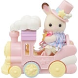 EPOCH Sylvanian Families - Set de jeu parc d'attractions Promenade en train, Jouets de construction 