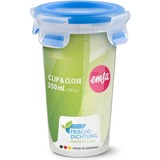 Emsa Bac fraîcheur Clip & Close 0,35 L, Boîte Transparent/Bleu, contenant, Autre, 0,35 L, Transparent, Polypropylène (PP), Polypropylène (PP)/ Élastomère thermoplastique (TPE)