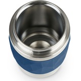 Emsa Mug Thermos Compact, Gobelet thermique Bleu foncé/en acier inoxydable