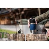 Emsa Mug Thermos Compact, Gobelet thermique Bleu foncé/en acier inoxydable