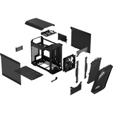 Fractal Design Design Torrent Nano Black TG Dark Tint, Moyenne tour Noir