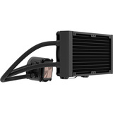 Fractal Design Radius 240 Black, Watercooling Noir