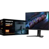 GIGABYTE M32UP 31.5" Écran de jeu UHD - 3840 x 2160, 160 Hz, 1 ms, 350 cd/m², AMD FreeSync Premium Pro, DisplayHDR 400, HDMI 2.1, Displayport 1.4 4K UHD Moniteur gaming  Noir, 160 Hz, 1 ms, 350 cd/m², AMD FreeSync Premium Pro, DisplayHDR 400, HDMI 2.1, Displayport 1.4, 80 cm (31.5"), 3840 x 2160 pixels, 4K Ultra HD, LED, 1 ms, Noir